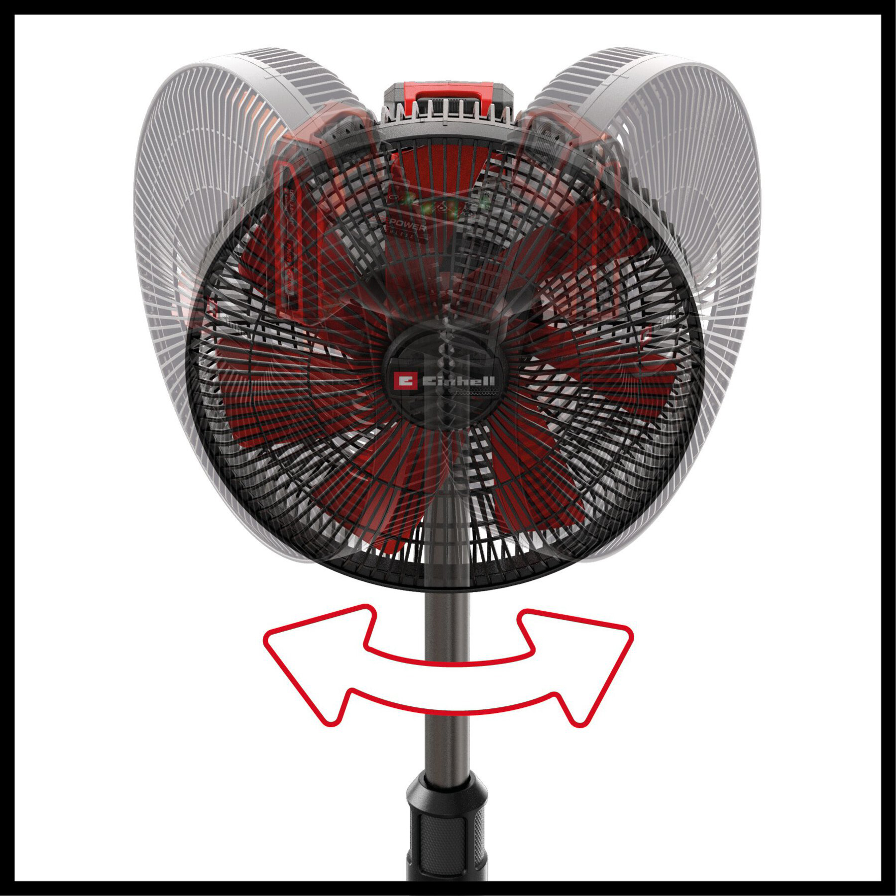 EINHELL aku ventilator GE-CF 18/320 P Li PXC 18V bez baterije - Slika 3