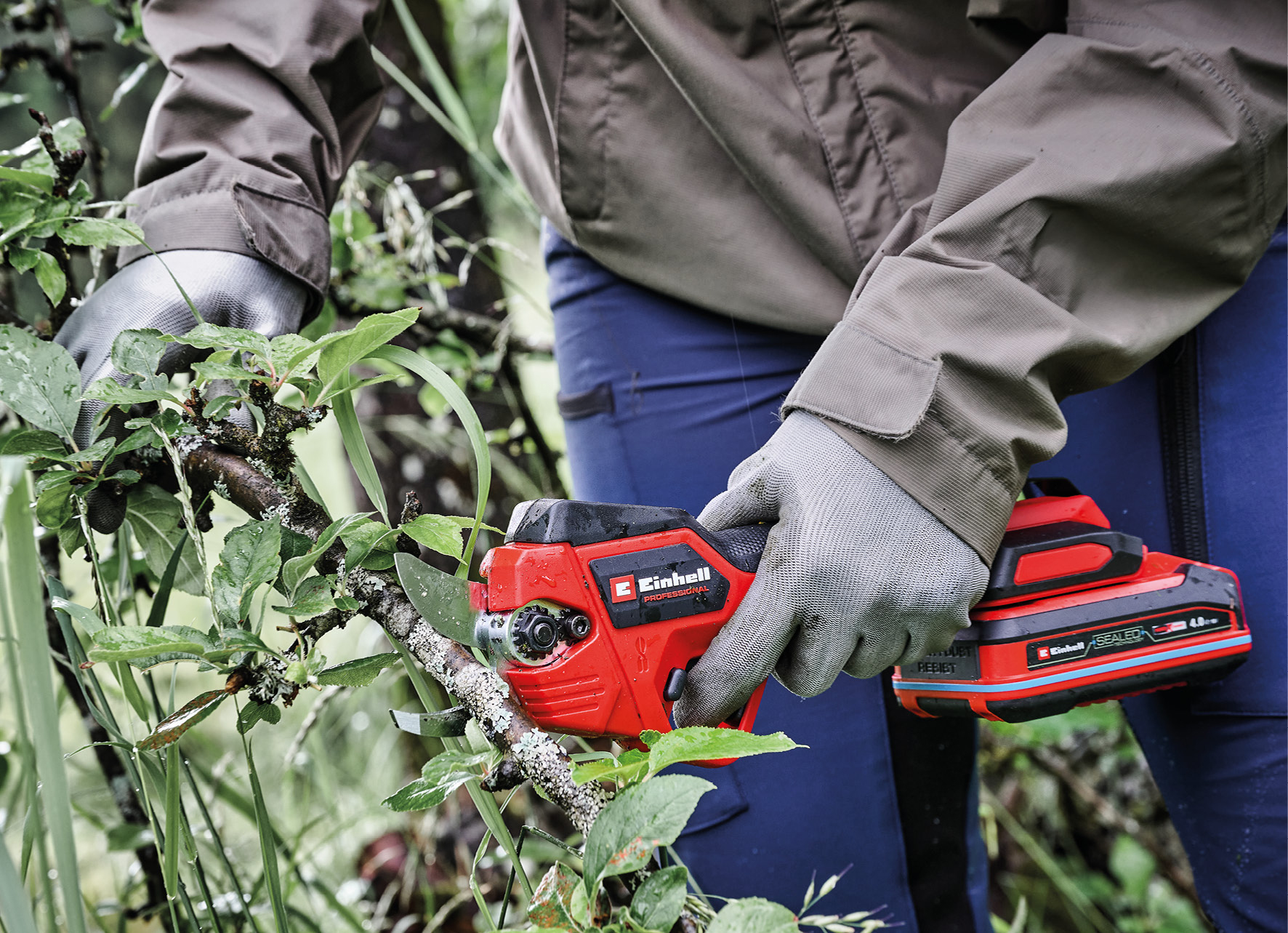 EINHELL aku škare za grane GP-LS 18/28 Li BL PXC 18V bez baterije - Slika 5