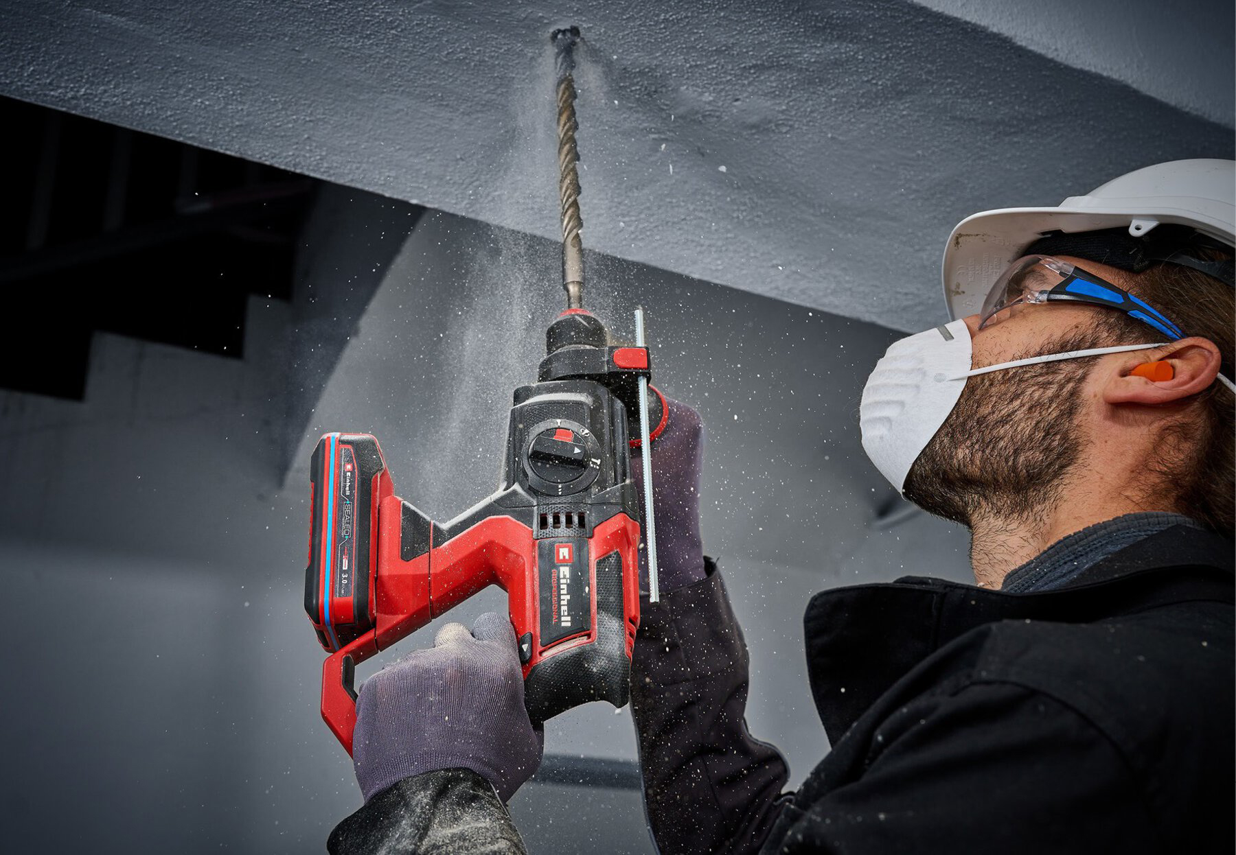 EINHELL PROFESSIONAL aku čekić bušilica TP-HD 18/22 D Li BL PXC 18V bez baterije - Slika 8