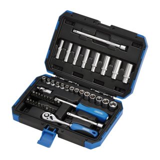 DRAPER set nasadnih ključeva 1/4'' 4-14 mm 47 dj. 16355-DRP