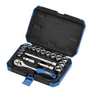 DRAPER set nasadnih ključeva 3/8'' 8-22 mm 18 dj. 16359-DRP