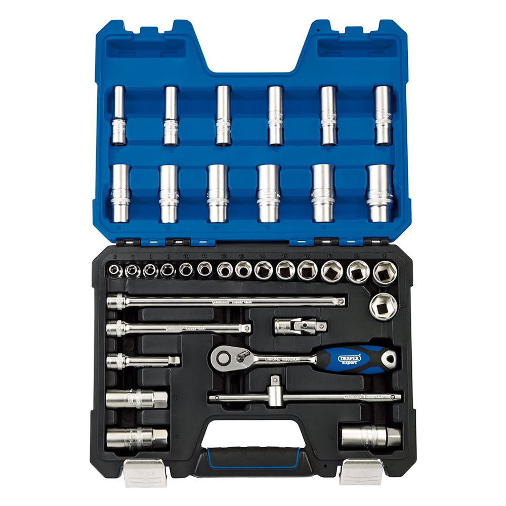 DRAPER set nasadnih ključeva 3/8'' 6-22 mm 36 dj. 16449-DRP