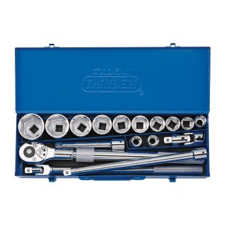 DRAPER set nasadnih ključeva 3/4'' 19-55 mm 17 dj. 16486-DRP