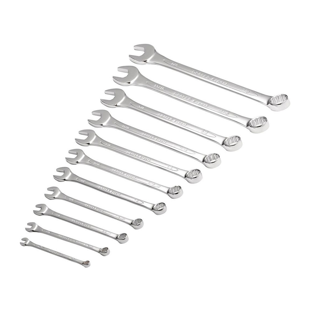 DRAPER set viličasto-okastih ključeva 1/4-7/8'' AF 11 dj. 29546-DRP