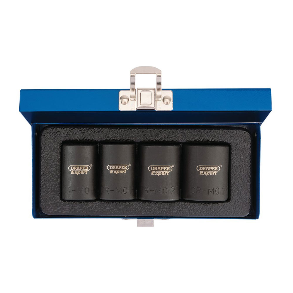 DRAPER set nasadnih udarnih ključeva za kotače 1/2'' 17-26 mm 4 dj. 34032-DRP