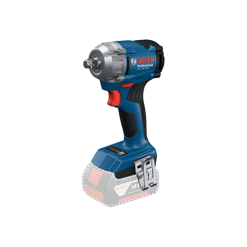 BOSCH aku udarni stezač GDS 18V-350 18V bez baterije L-Boxx - Slika 3