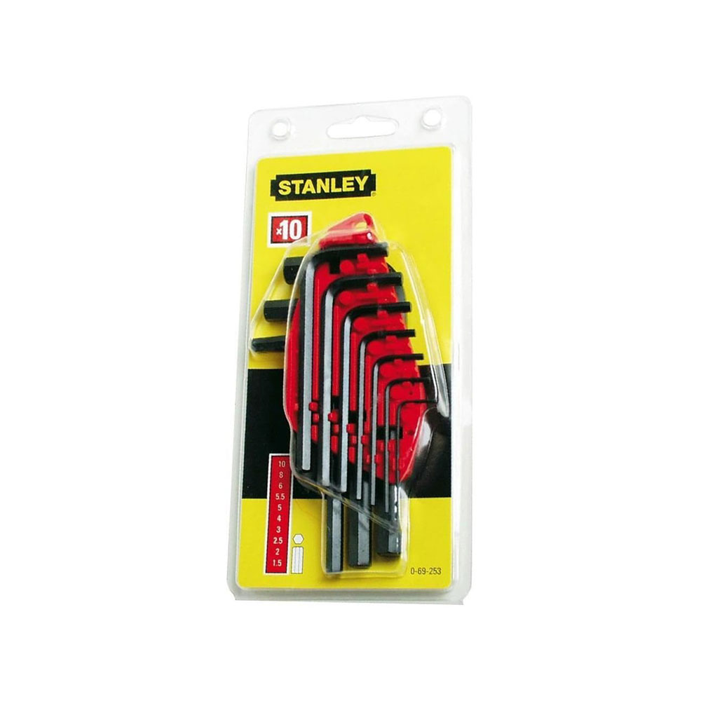 STANLEY set imbus ključeva 1,5 - 10 mm, 9 dj. 0-69-253