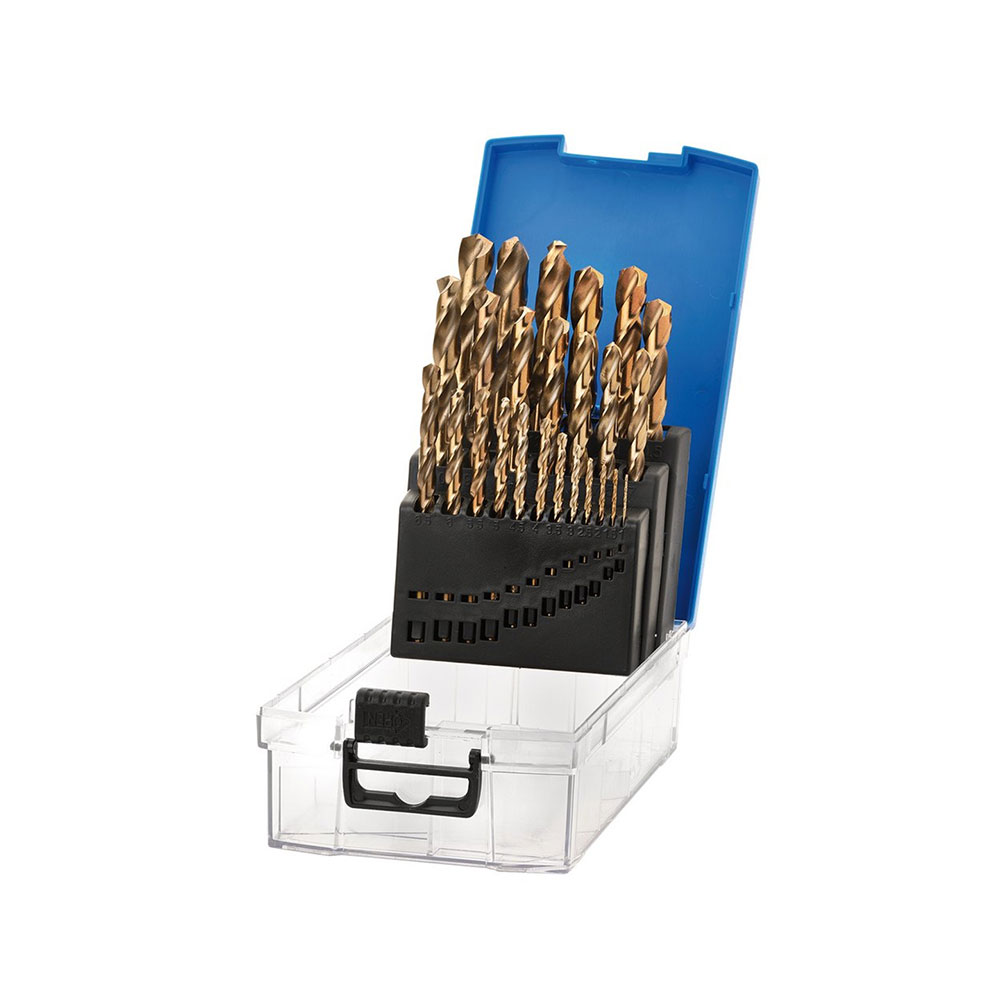 DRAPER set svrdala HSSE M35 Cobalt 1-13 mm 25 dj. 08978-DRP