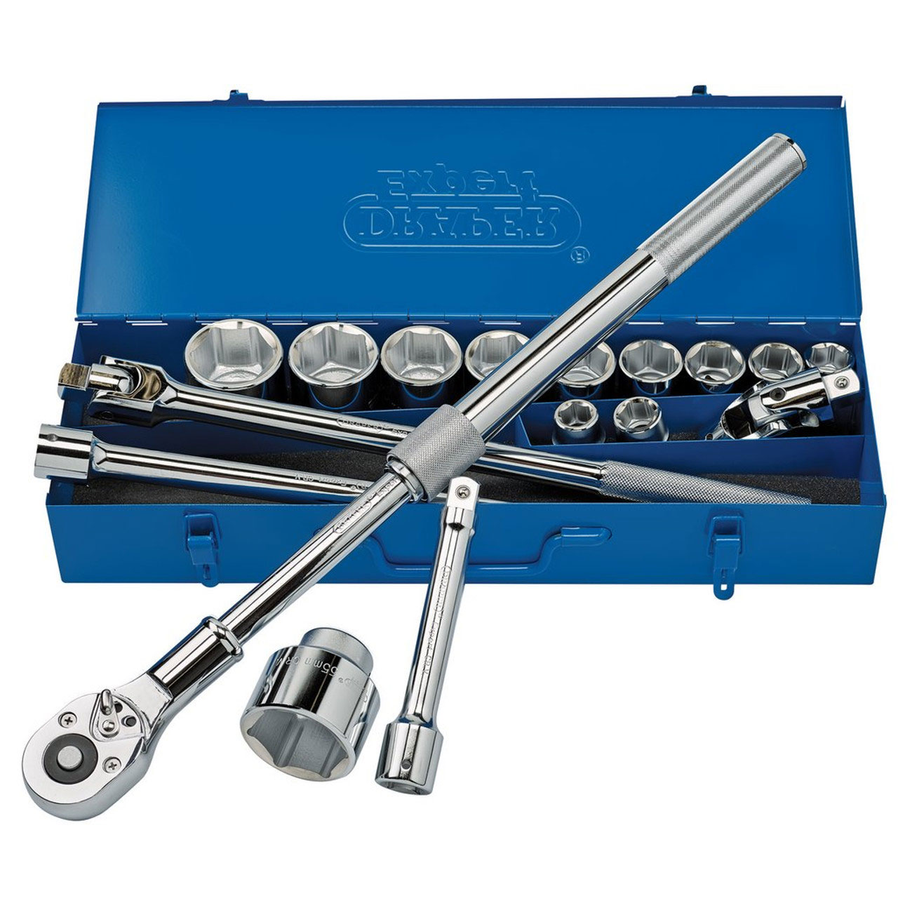 DRAPER set nasadnih ključeva 3/4'' 19-55 mm 17 dj. 16486-DRP - Slika 2