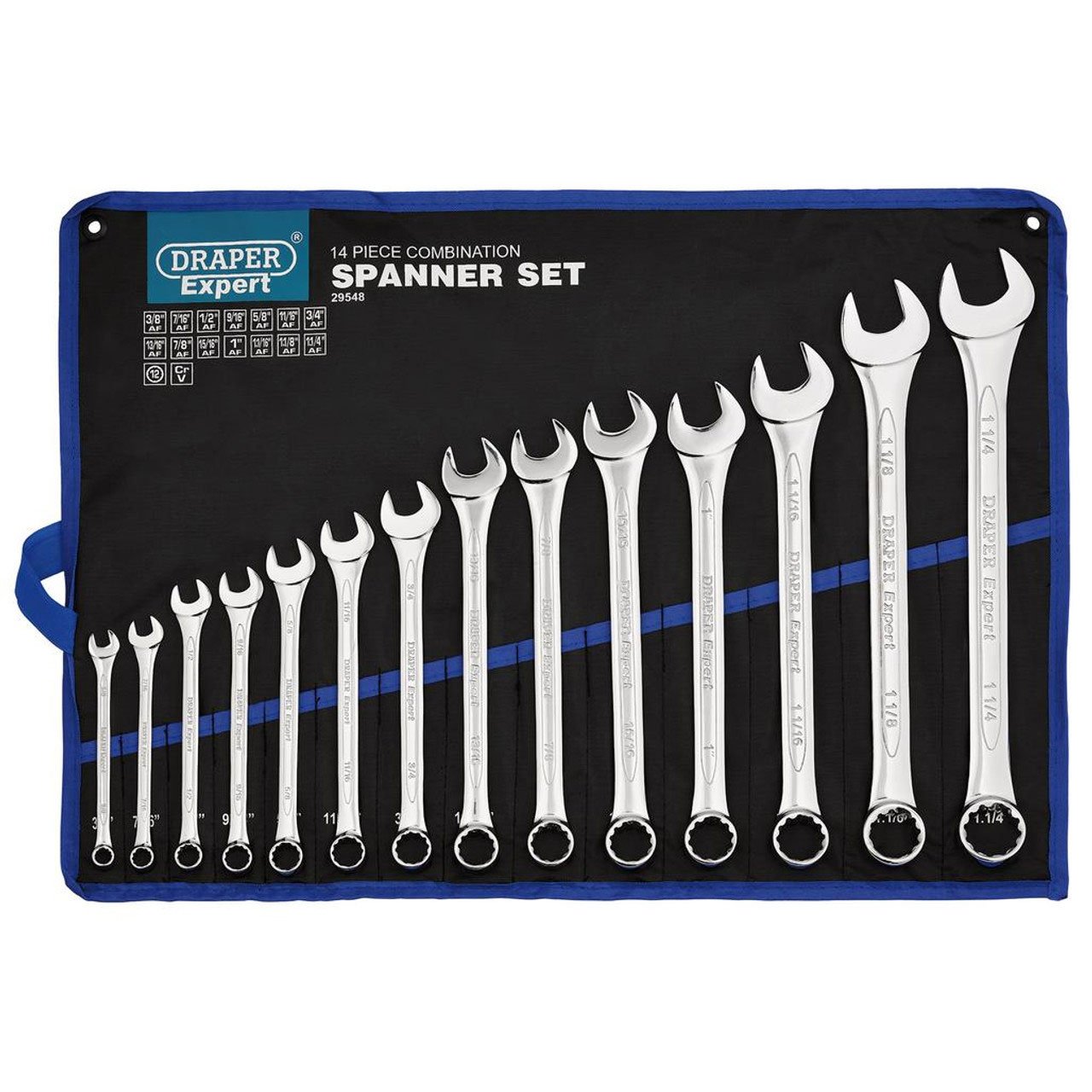 DRAPER set viličasto-okastih ključeva 3/8 - 1.1/4'' 14 dj. 29548-DRP - Slika 2