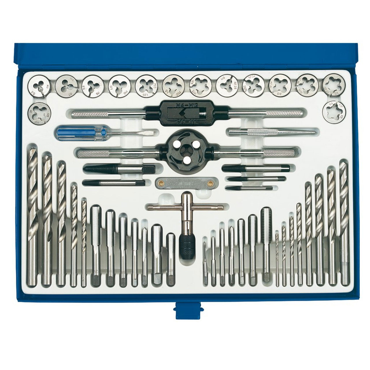 DRAPER set ureznica i nareznica M3-M12 + UNF 1/4-1" 52 dj. 79204-DRP - Slika 2