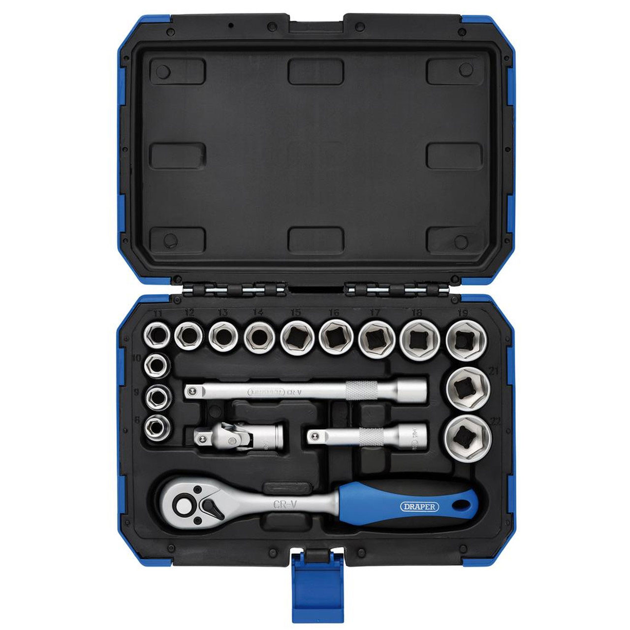 DRAPER set nasadnih ključeva 3/8'' 8-22 mm 18 dj. 16359-DRP - Slika 3