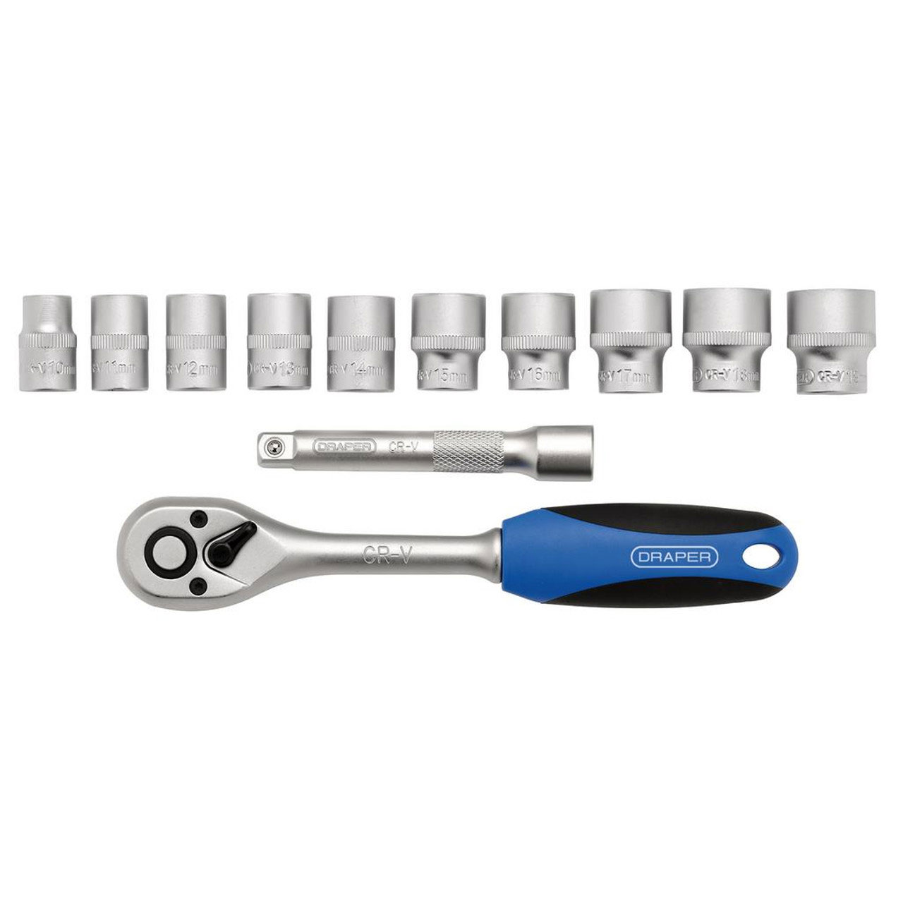 DRAPER set nasadnih ključeva 3/8'' 10-19 mm 12 dj. 16371-DRP - Slika 3