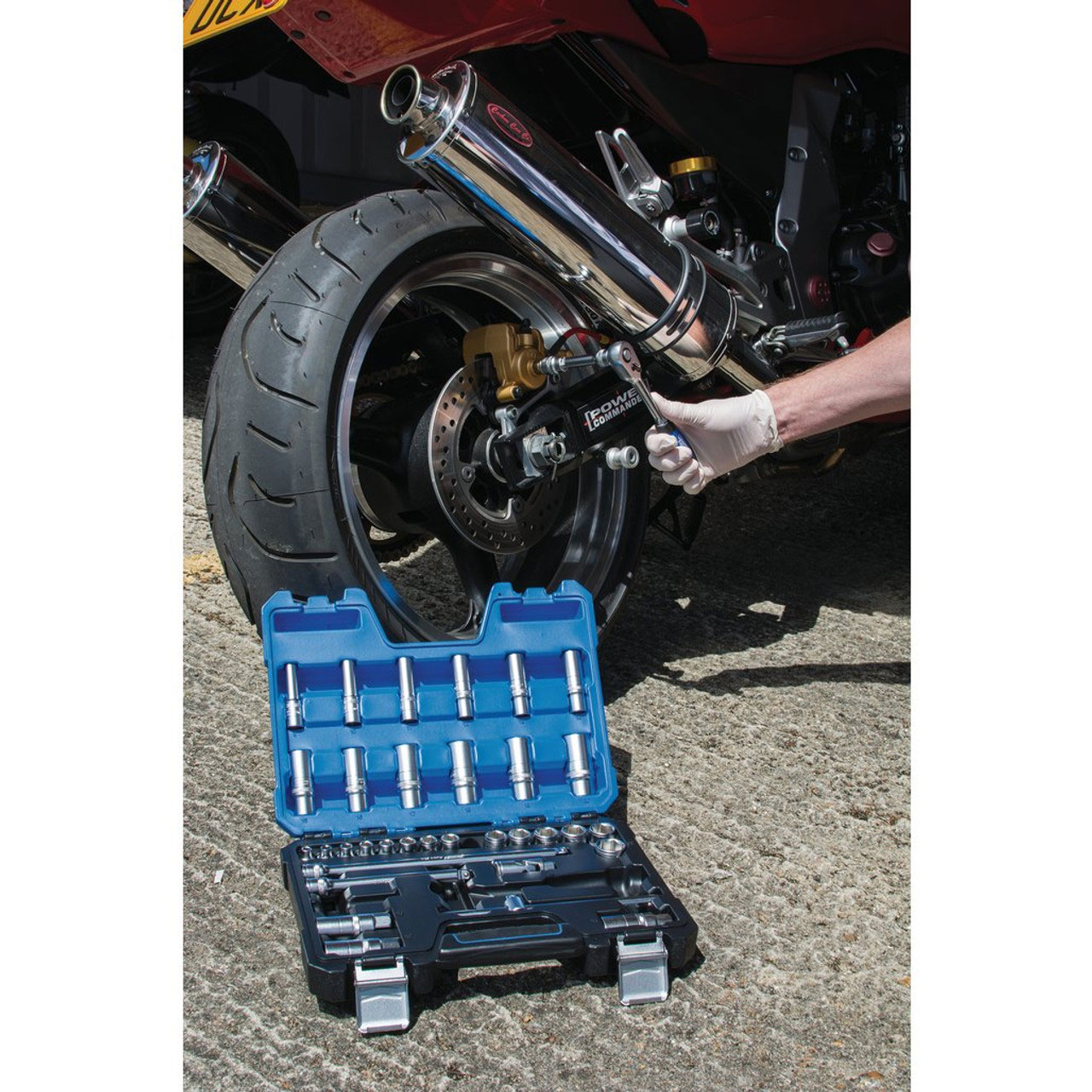 DRAPER set nasadnih ključeva 3/8'' 6-22 mm 36 dj. 16449-DRP - Slika 3