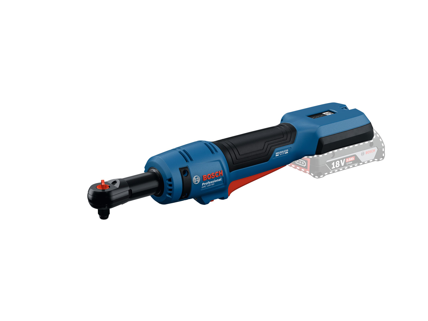 BOSCH aku račna 3/8" GRC 18V-60 18V bez baterije L-Boxx - Slika 3