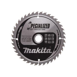 MAKITA list kružne pile 165x20x1,6 mm, 40Z, Specialized B-32960