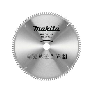 MAKITA list kružne pile 305x30x2,80 mm, 100Z, D-72338