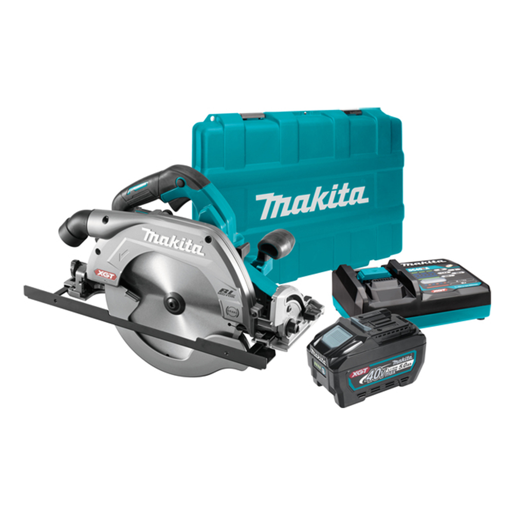 MAKITA aku ručna kružna pila HS009GT201 XGT 2xAku 40V 5,0Ah kovčeg
