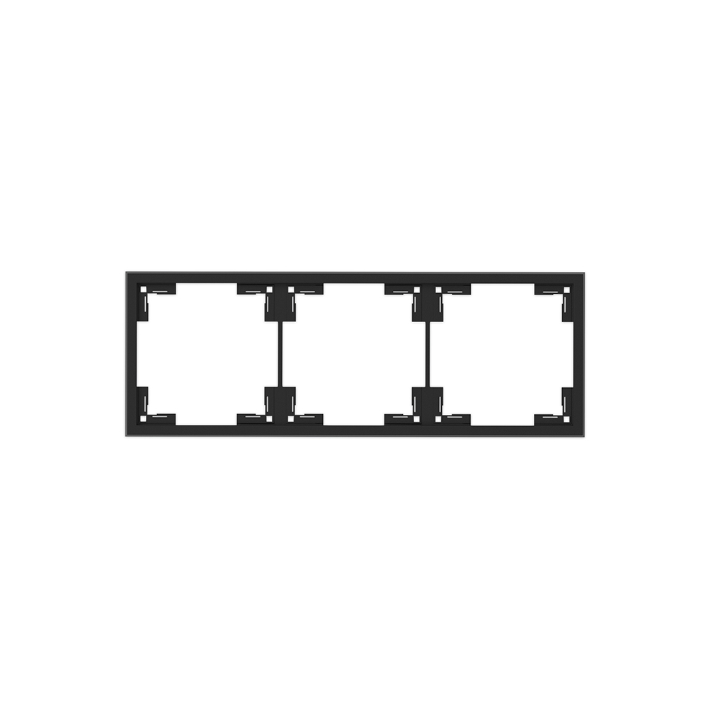 COMMEL okvir Adria 3x crni 043-633