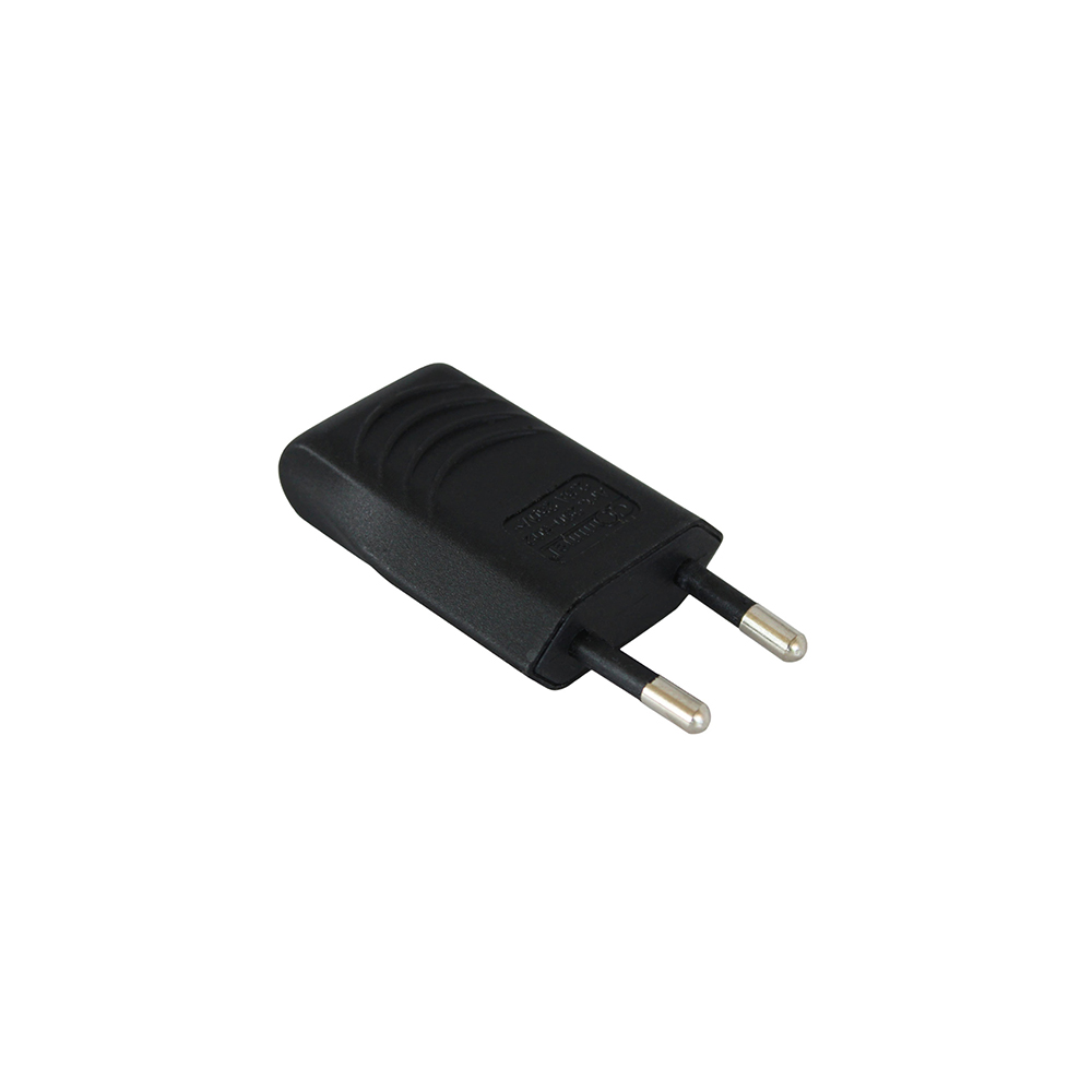 COMMEL utikač 2,5A Euro crni 290-602