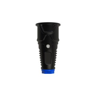 COMMEL natikač 16A gumeni crni 291-308