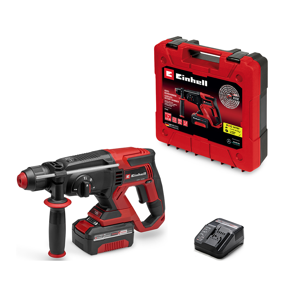 EINHELL aku čekić bušilica TE-HD 18/20 Li PXC 18V 4,0Ah kovčeg