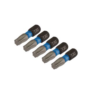 DRAPER set udarnih torx bitova 1/4'' T30x25mm 5 dj. 05496-DRP