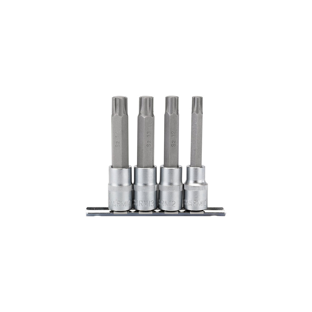 DRAPER set nasadnih bitova Ribe® 1/2'' M10-M14 4 dj. 16345-DRP
