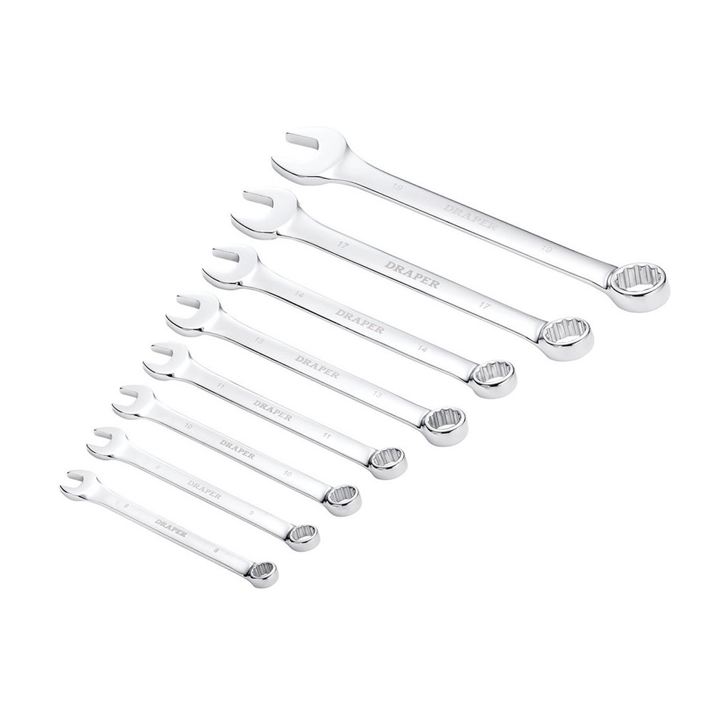 DRAPER set viličasto-okastih ključeva 8-19 mm 8 dj. 17981-DRP