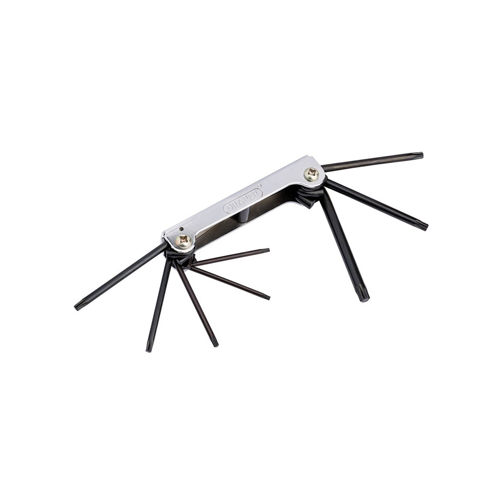 DRAPER set Torx ključeva džepni T9-T40 8 dj. 33826-DRP