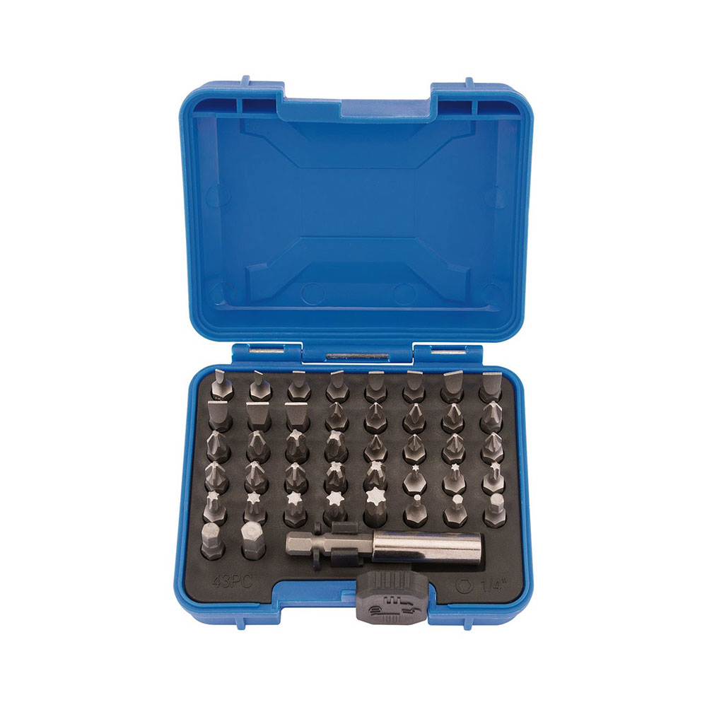 DRAPER set bitova s držačem 43 dj. 82394-DRP