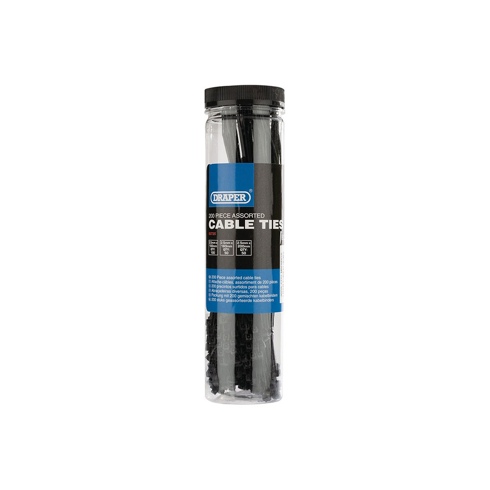 DRAPER set vezica 100/160/200 mm 200 dj. 90725-DRP