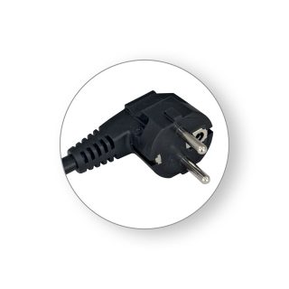 COMMEL priključni kabel 3m 6A crni 0319