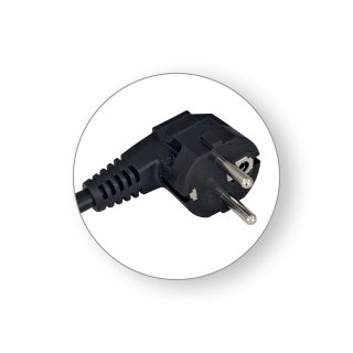 COMMEL priključni kabel 3m 10A crni 0489