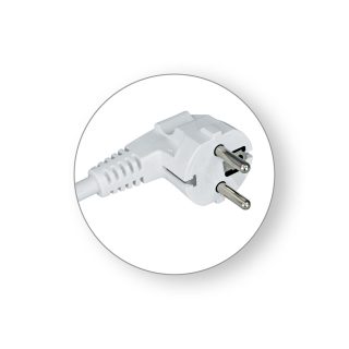 COMMEL priključni kabel 2m 16A bijeli 0514