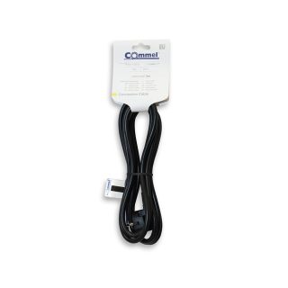 COMMEL priključni kabel 3m 16A crni 0519
