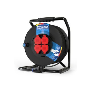 COMMEL kabelska motalica 30m 3x1,5 PVC heavy duty 200-366