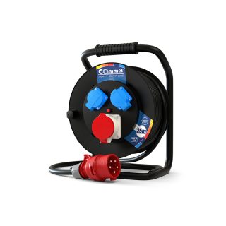 COMMEL kabelska motalica 25m 5x2,5 PVC heavy duty 200-390