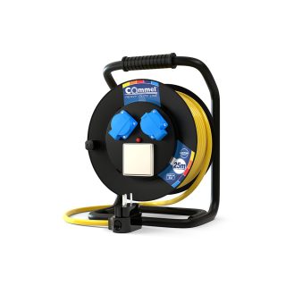 COMMEL kabelska motalica 25m 5x2,5 PVC heavy duty 200-394