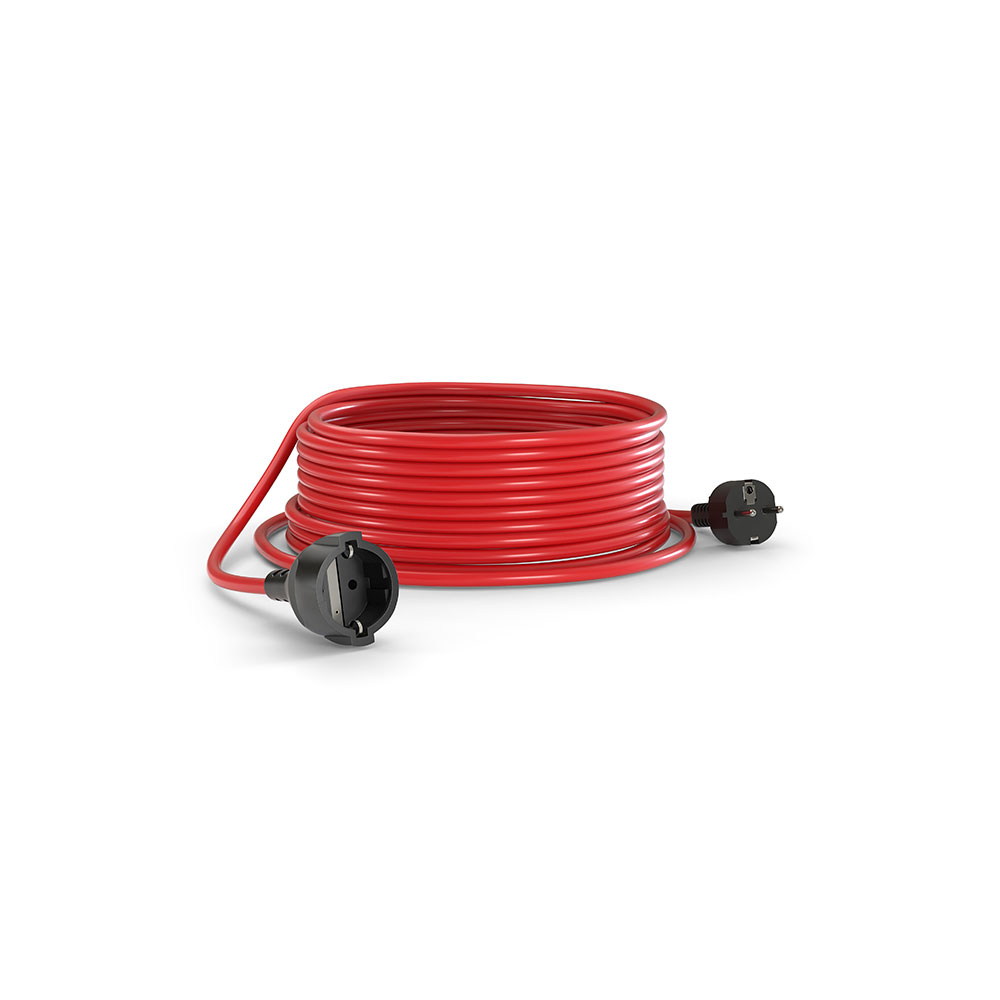 COMMEL produžni kabel 20m 16A schuko crveni hobby 220-220X