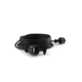 COMMEL produžni kabel 20m 16A schuko crni profi 220-303