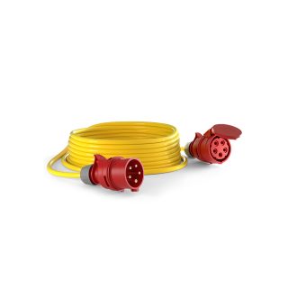 COMMEL produžni kabel 5m 16A žuti profi 221-101