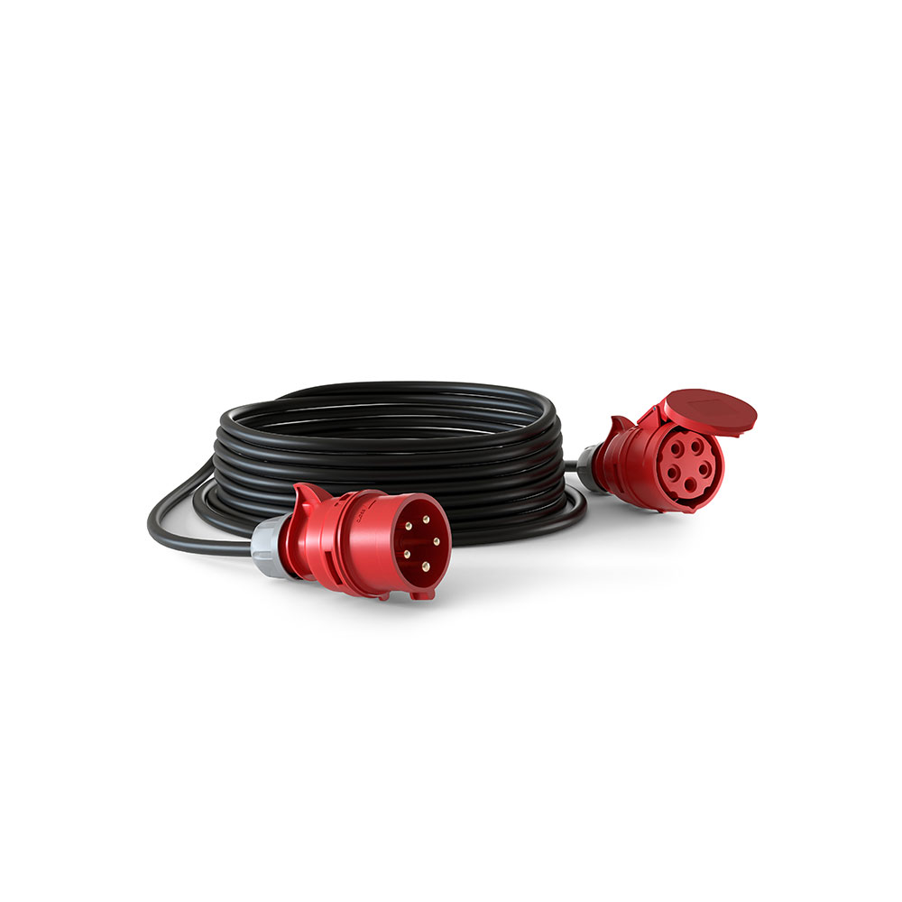 COMMEL produžni kabel 10m 16A crni profi 221-112