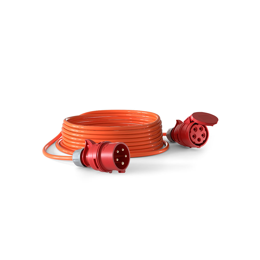 COMMEL produžni kabel 10m 16A narančasti profi 221-142