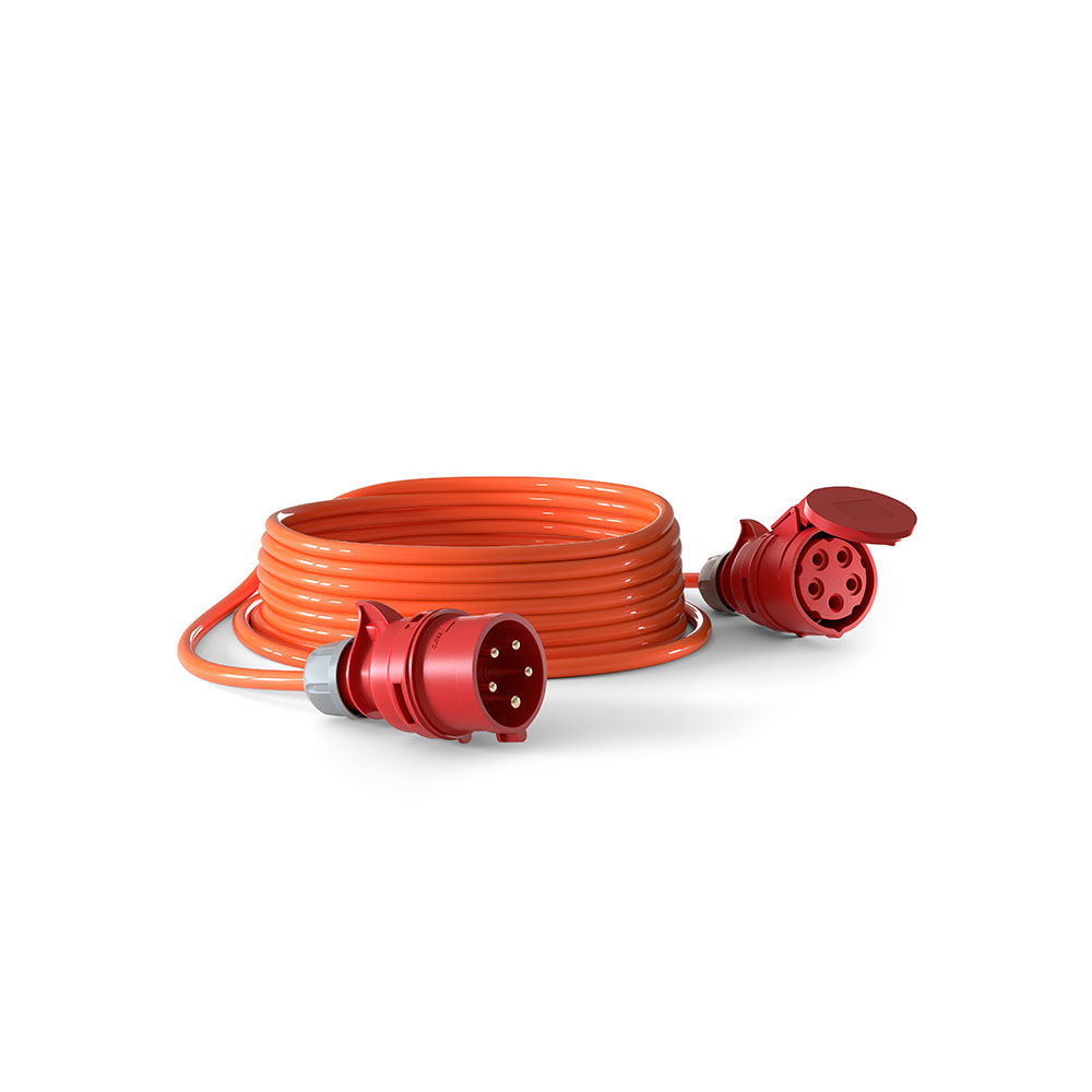 COMMEL produžni kabel 5m 16A narančasti profi 221-151