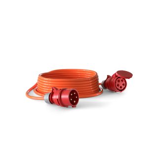 COMMEL produžni kabel 10m 16A narančasti profi 221-152