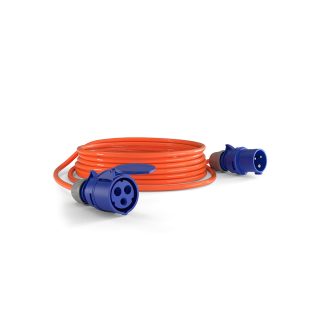 COMMEL produžni kabel Marinflex 5m 16A narančasti profi 221-331