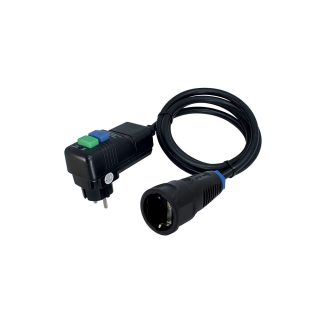 COMMEL produžni kabel 1,5m 16A sa zaštitnom sklopkom profi 222-101