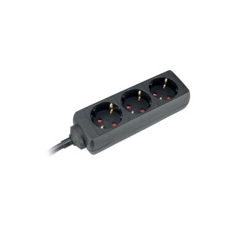 COMMEL produžni kabel 5m 3x utičnica 16A crni 232-323