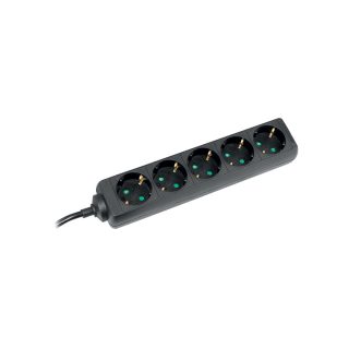 COMMEL produžni kabel 3m 5x utičnica 16A crni 232-522
